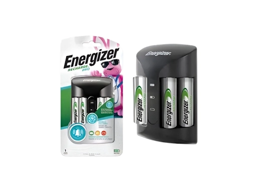 Energizer Pro Recharge Base with 4 Batteries [1348]