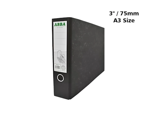 ABBA A3 Oblong Lever Arch File 3" [1419]