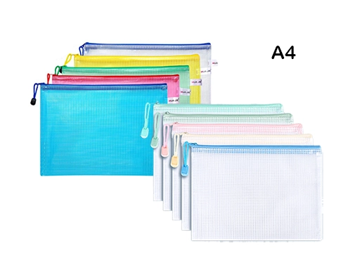 A4 Mesh Zipped Colour File [1444]