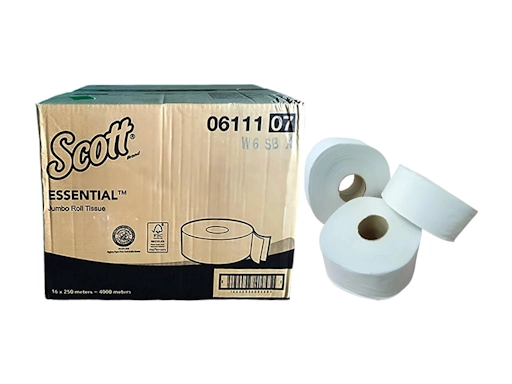 Scott 06111 Jumbo Roll 2 ply Tissue, 250m [1632]