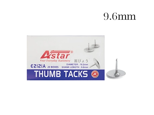 Astar Thumb Tack 9.6mm 40's [1678]