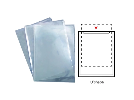 Astar A4-U Shape Folder, Transparent [1801]