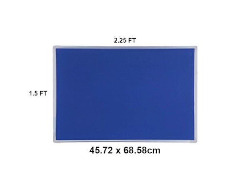 TPE Blue Notice Foam Board 1.5' x 2.25' [274]