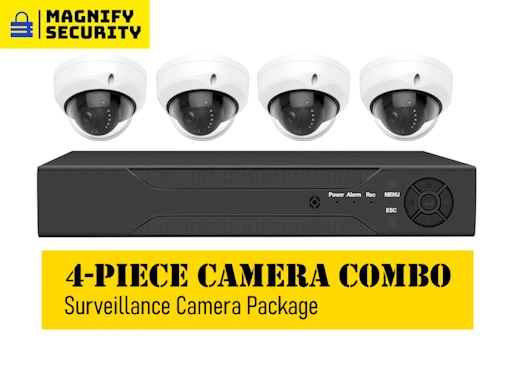  [4pc COMBO] Magnify Surveillance Camera Package [1538]