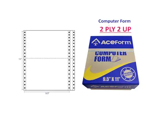 Aceform NCR Computer Form 2Ply *2Up* [1462]