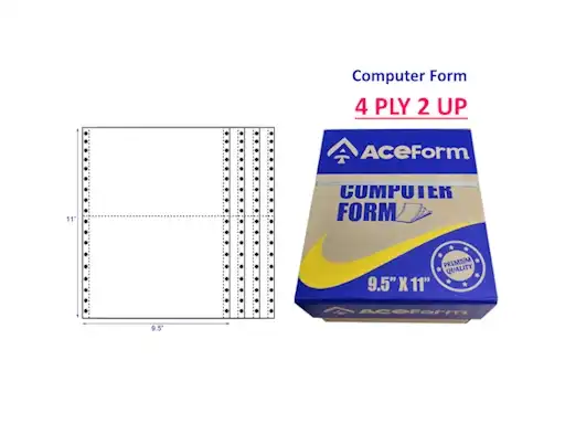 Aceform NCR Computer Form 4Ply *2Up* [1466]