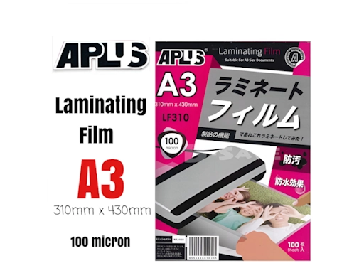 Aplus A3 Laminating Film 100's [1636]