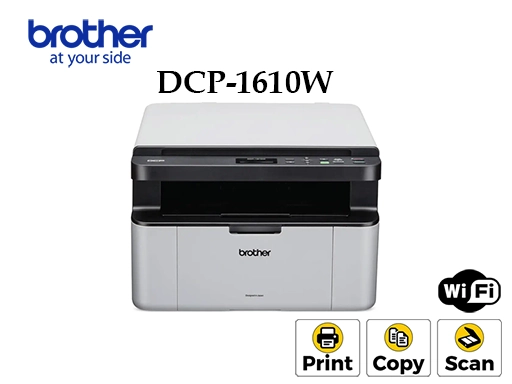 Brother DCP-1610W 3-in-1 WiFi Monochrome Laser Printer [1746]