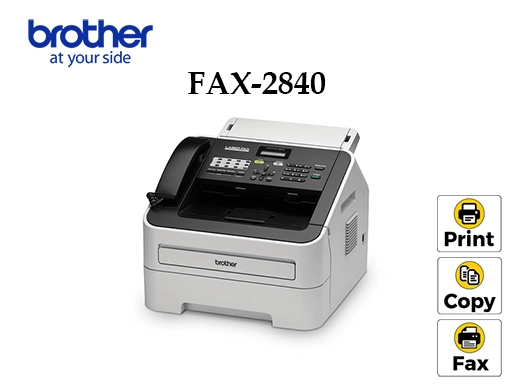 Brother FAX-2840 Monochrome Laser Fax Machine [1754]