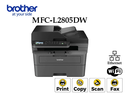 Brother MFC-L2805DW 4-in-1 WiFi Monochrome Laser Printer [1749]