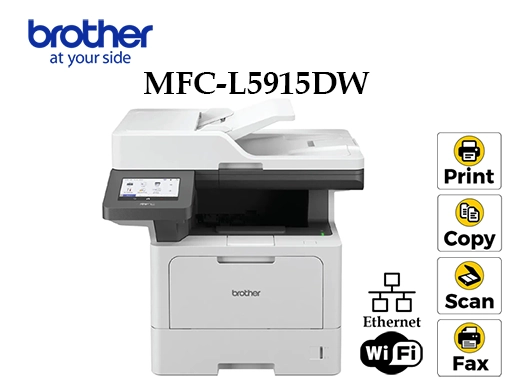 Brother MFC-L5915DW 4-in-1 WiFi Monochrome Laser Printer [1752]