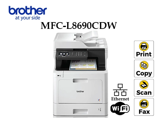 Brother MFC-L8690CDW 4-in-1 WiFi Colour Laser Printer [1769]