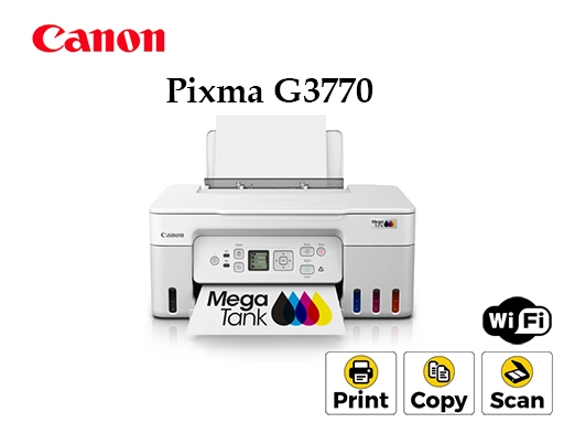 Canon G3770 3 in One WiFi Inkjet Printer [1739]