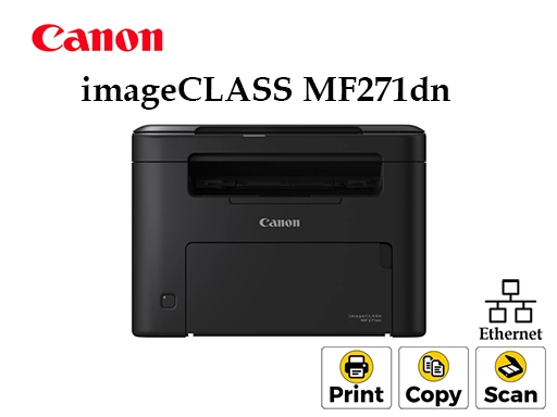 Canon MF271dn 3-in-1 Monochrome Ethernet Laser Printer [1742]