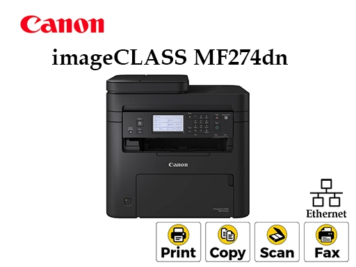 Canon MF274dn 4-in-1 Monochrome Ethernet 4 in One Laser Printer [1743]