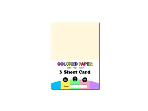 A4 3 Sheets Card 160gsm [632]