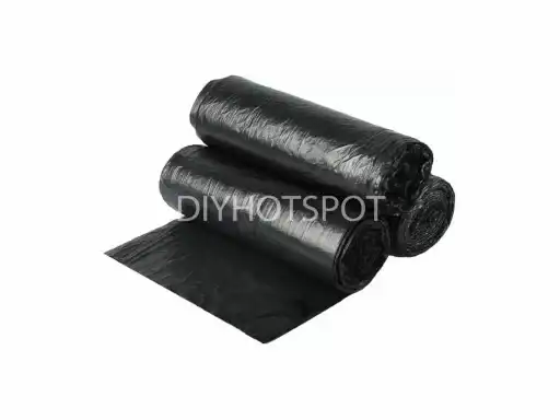 Black Dustbin Bag Roll (18" x 22") [580]