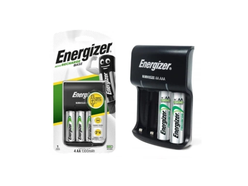 Energizer USB Recharge Base with 4AA 1300mAh Batteries [1511]