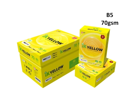 IK Yellow B5 Paper 70gsm 900's [1513]