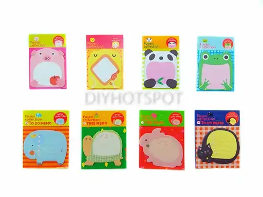 Fusen Collection Animal Sticky Notes / Time/To Do Memo [323] - RM0.65